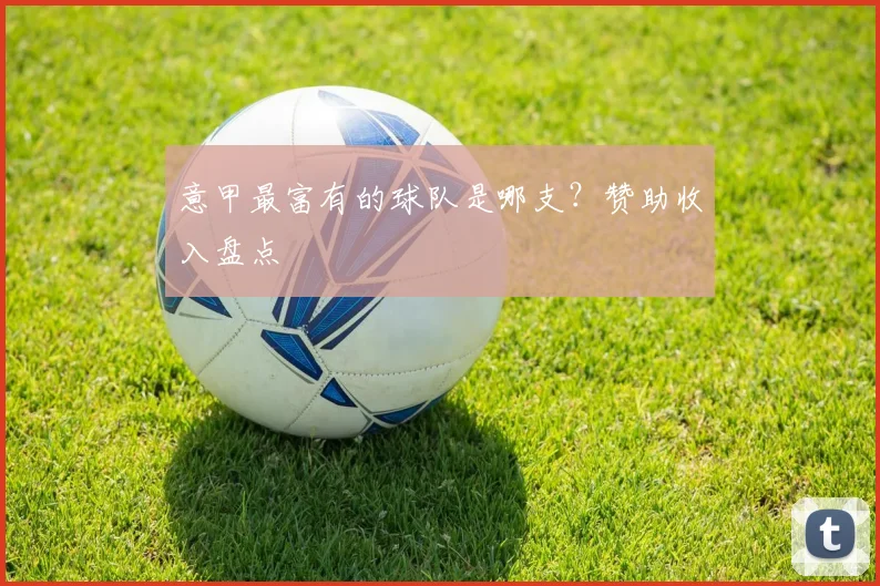 意甲最富有的球队是哪支？赞助收入盘点
